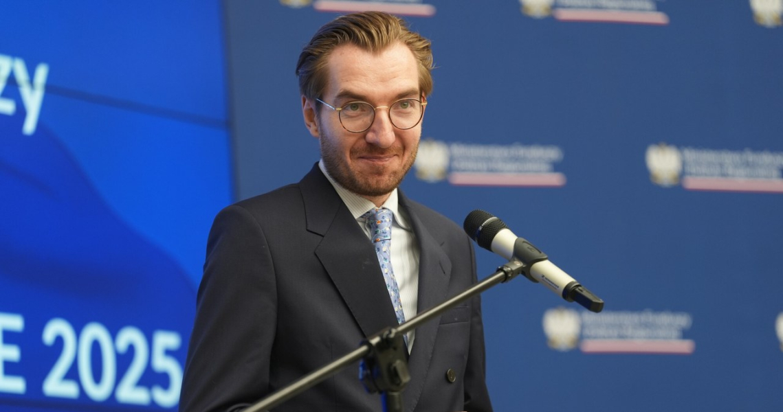 Jan Szyszko, wiceminister funduszy i polityki regionalnej. /Tomasz Jastrzębowski /Reporter