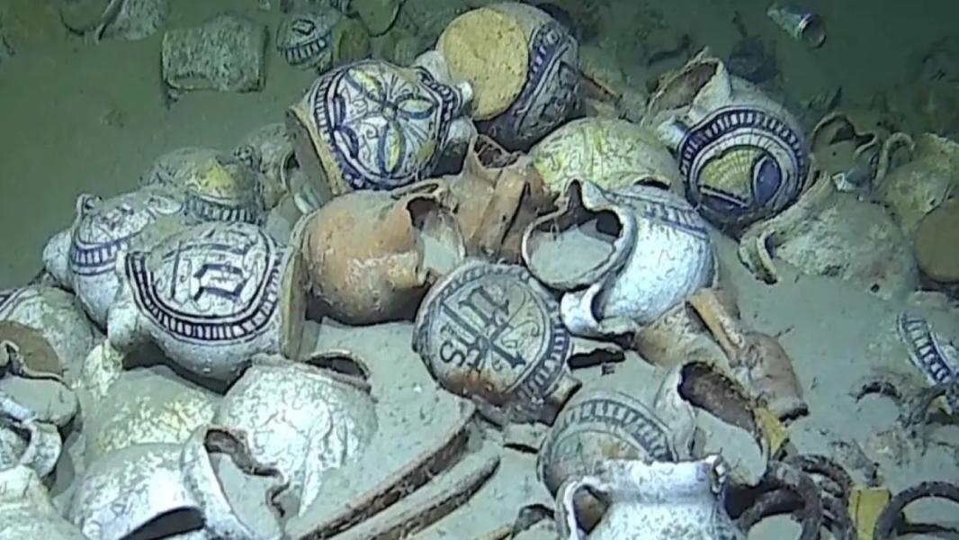 Odkryto najgłębszy w historii francuski wrak statku z włoską ceramiką z XVI wieku - INFBusiness