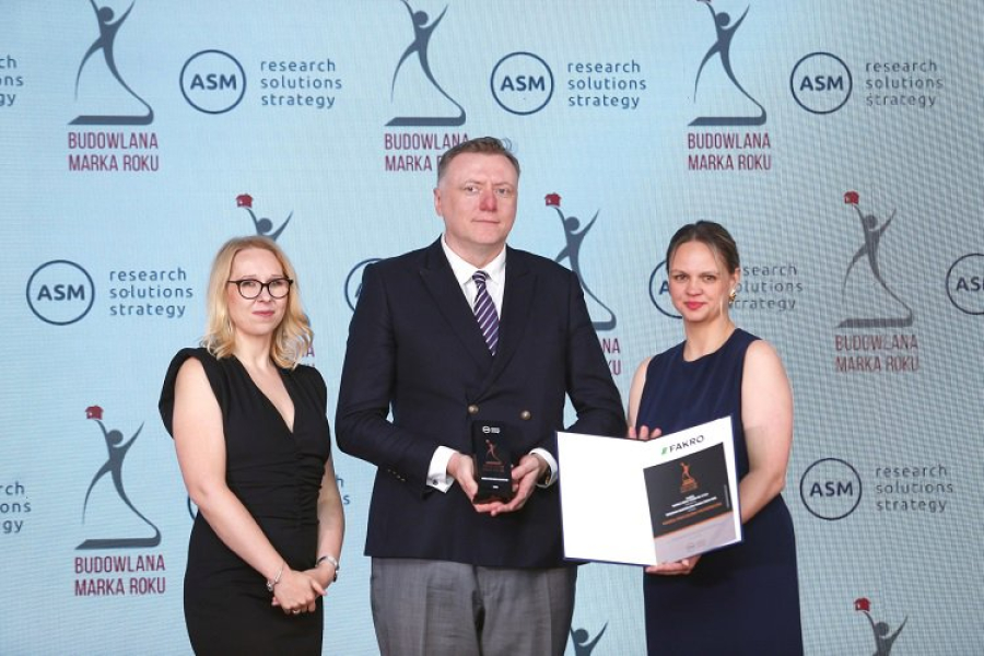 FAKRO wśród liderów rankingu Budowlanej Marki Roku 2025 - INFBusiness