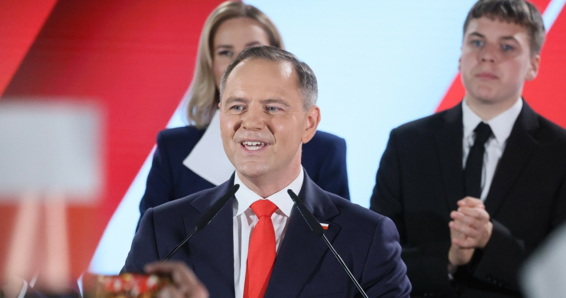 Karol Nawrocki won the presidential election 2025 /Pawel Wodzynski /East News