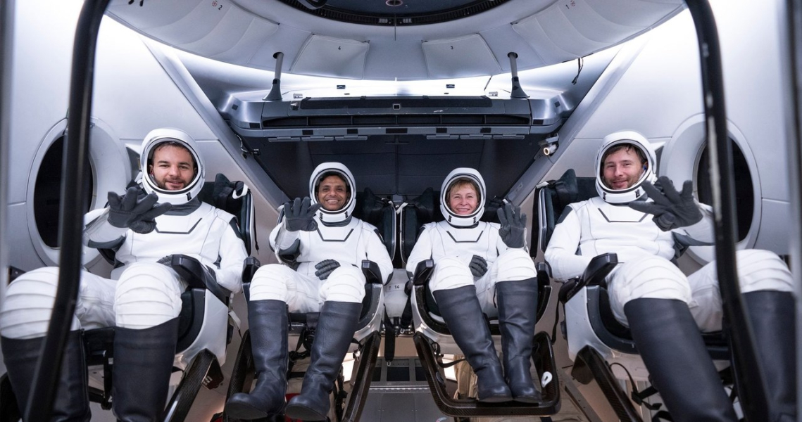 AX-4 is the fourth space mission organized by Axiom Space /Axiom Space /INTERIA.PL