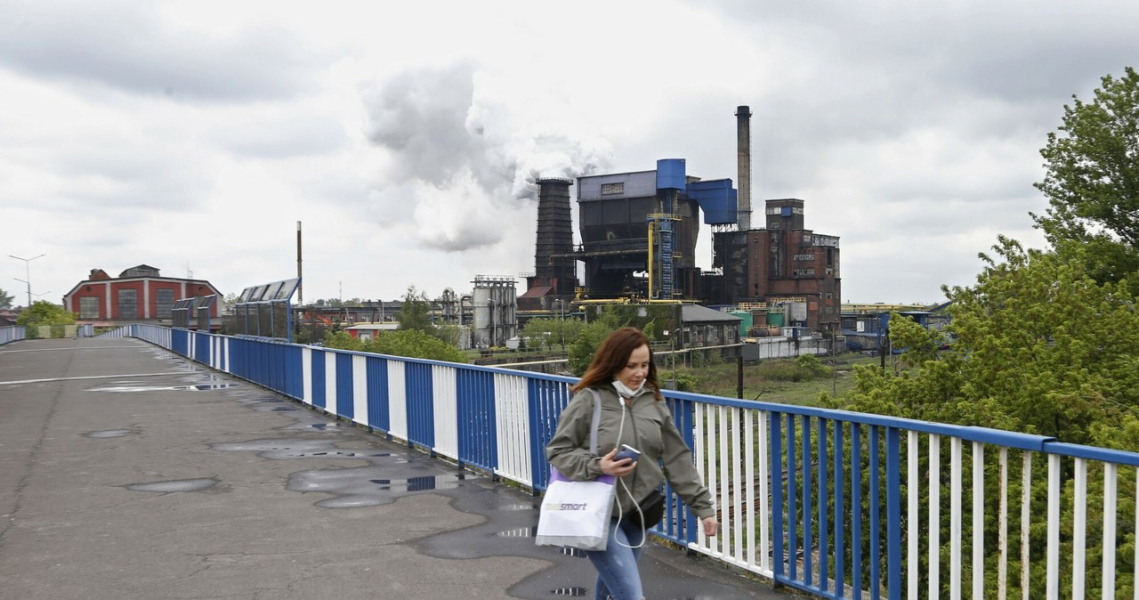 Bytom is sinking significantly due to mining operations /Grzegorz Klatka /Reporter