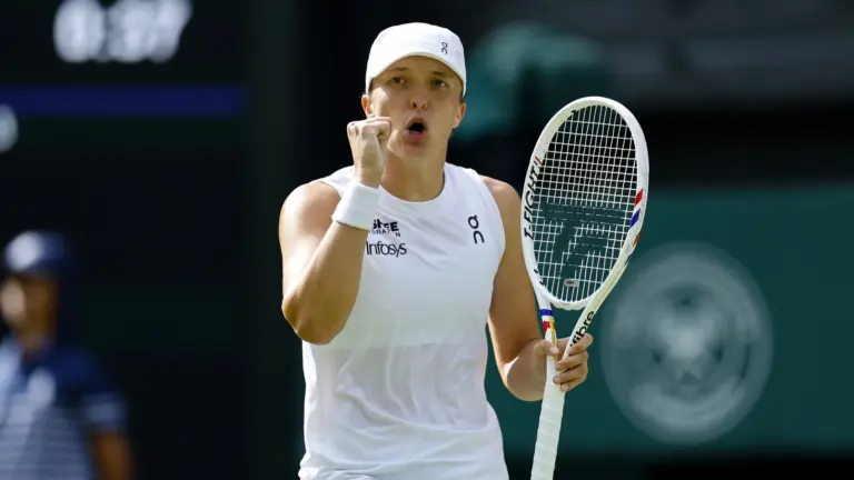 Wimbledon: Iga Świątek awansuje do trzeciej rundy. Thriller zakończony nokautem – Tenis - INFBusiness