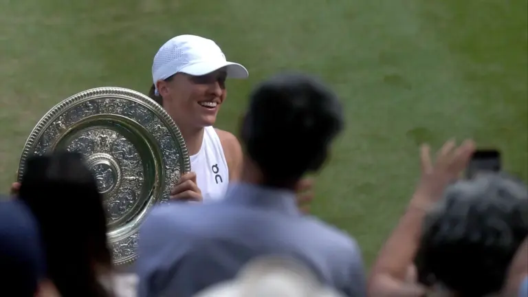 Wimbledon: Piękne zdjęcia po sukcesie Igi Świątek – Tenis - INFBusiness