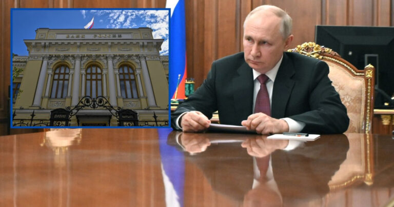 Putin ma powód do świętowania. Bank centralny ugiął się przed Kremlem. - INFBusiness