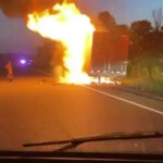 Wegański strażak z Missouri walczy z płonącym wozem załadowanym wołowiną już pierwszego dnia