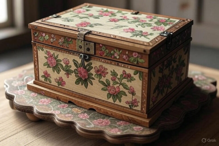Towary do rękodzieła: Jak wybrać idealne akcesoria do decoupage w domu?