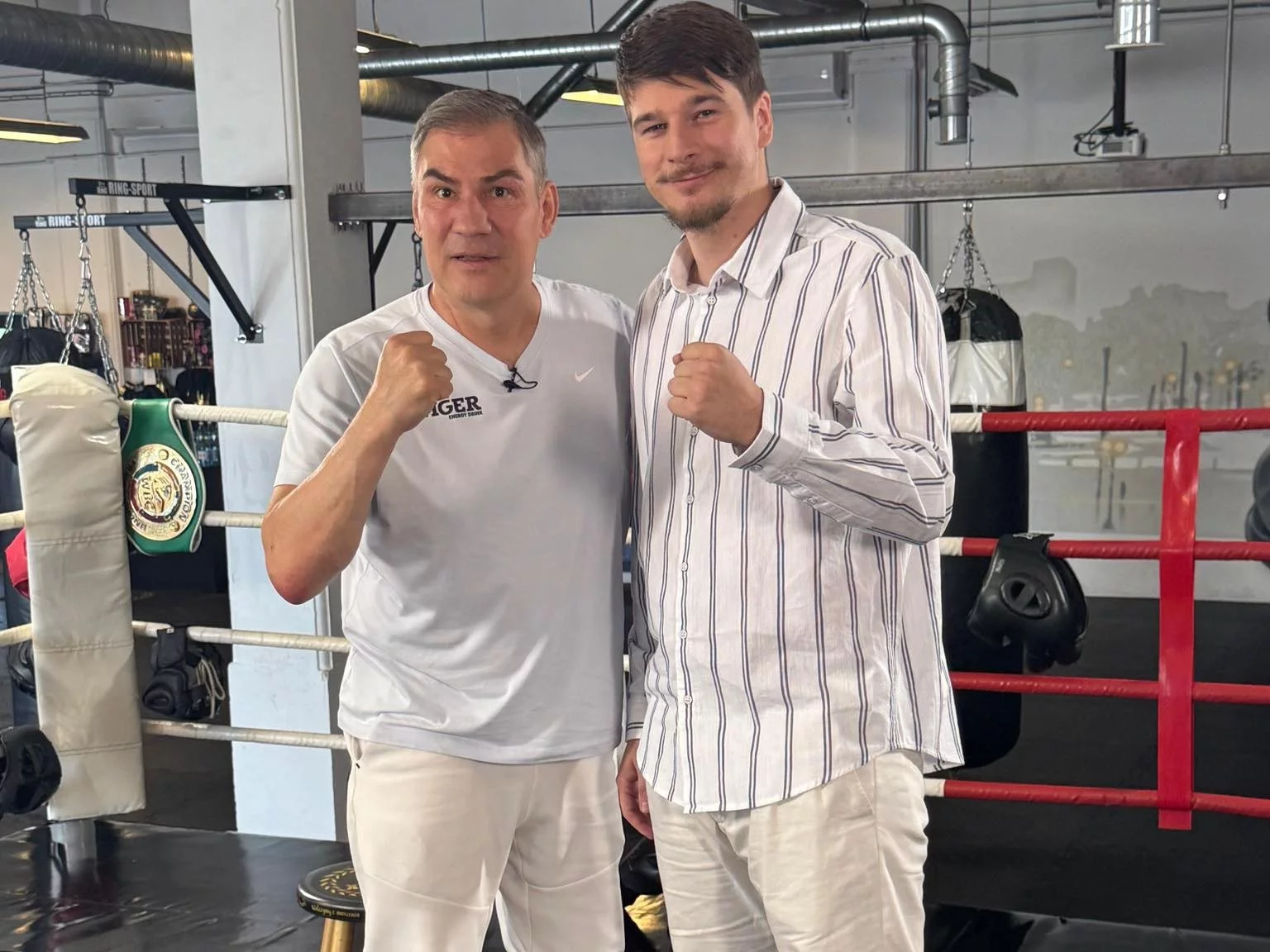Dariusz Michalczewski i Daniel Nawrocki