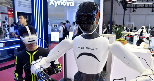 W Pekinie trwa 10. Światowa Konferencja Robotów /Xinhua/Li Xin /AFP