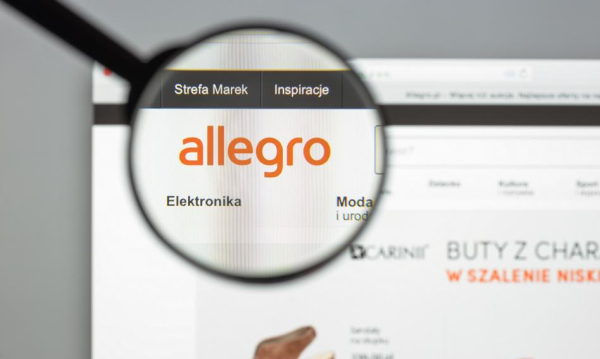 W lipcu Allegro miało 22,38 mln użytkowników na wszystkich urządzeniach