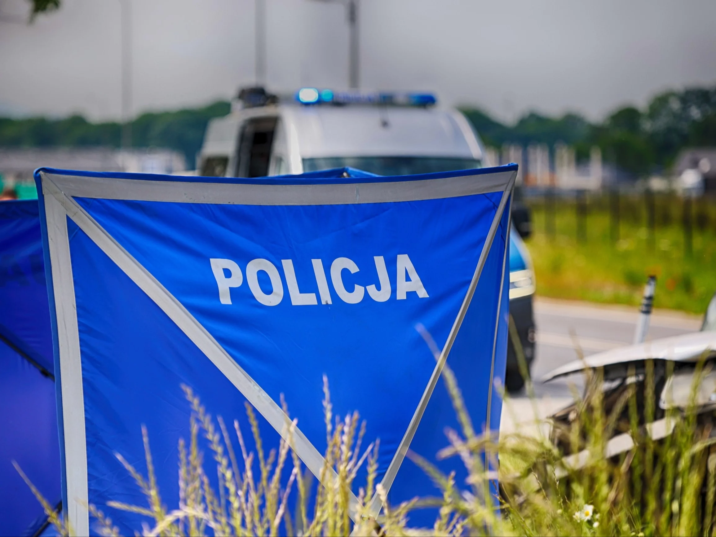 Ekran policyjny, zdjęcie poglądowe