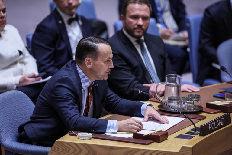 Nadzwyczajne spotkanie ONZ w Nowym Jorku. Co powiedział Radosław Sikorski podczas spotkania? - INFBusiness