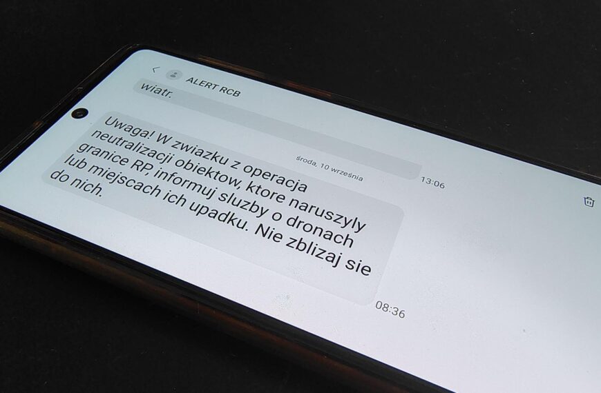 Marek Kozubal: RCB ostrzega przed zagrożeniem nalotów na wschodzie Polski. To początek.