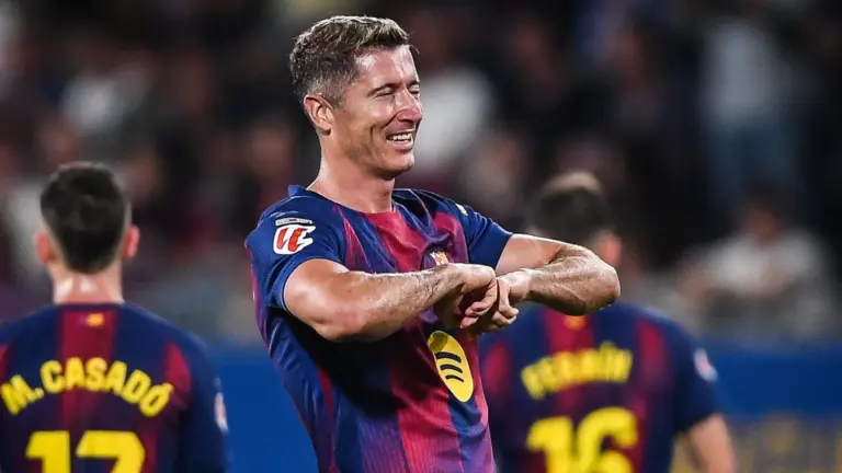 Lewandowski trafia! Perfekcyjne uderzenie Polaka – La Liga - INFBusiness