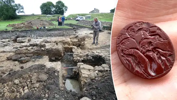Wideo Belgijscy archeolodzy odkryli dobrze zachowanego psa pochodzącego z czasów rzymskich Znaleziono 2000-letni rzymski owoc w starożytnym forcie w północnej Anglii - INFBusiness
