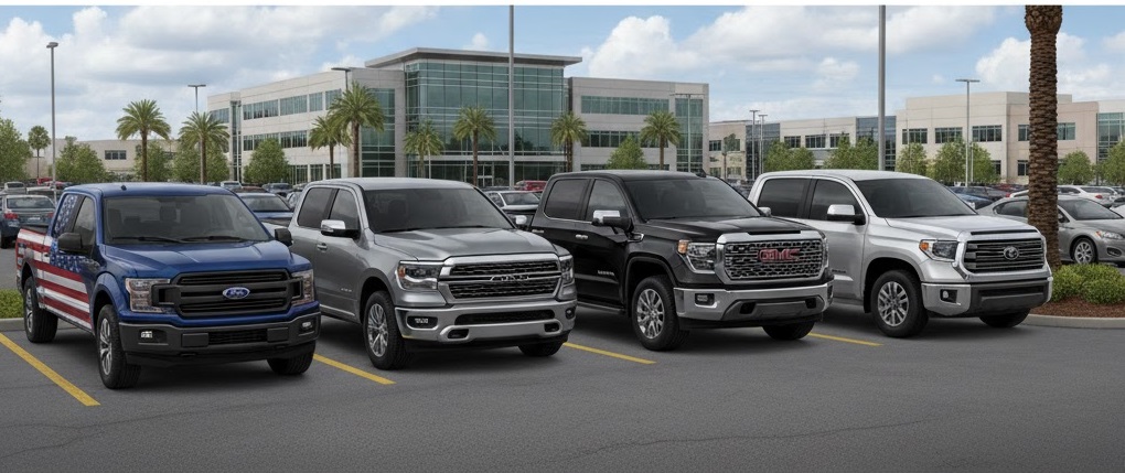 Pickup samochody od lat są symbolem amerykańskiej motoryzacji. Łączą ogromną moc, przestronność i funkcjonalność, dzięki czemu sprawdzają się zarówno w pracy, jak i w codziennym użytkowaniu. Amerykańskie pick‑upy wyróżniają się muskularnym designem, bogatym wyposażeniem i atrakcyjną ceną w porównaniu do europejskich odpowiedników. Boss Auto specjalizuje się w sprowadzaniu pickupów z USA, zapewniając kompleksową obsługę od zakupu po rejestrację w Polsce. Pickup samochody z USA – praktyczne i mocne auta do pracy i podróży