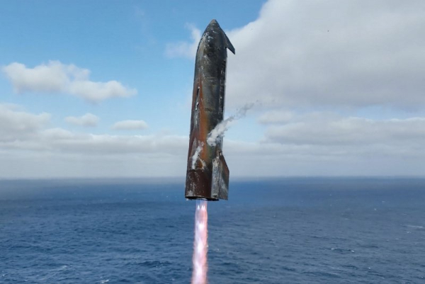 SpaceX&#039;s Starship successfully splashed down in the Indian Ocean after launching from Starbase in Boca Chica, Texas, on October 13. The 11th flight test included the deployment of dummy Starlink satellites SpaceX revised its plans to work with NASA on a manned lunar lander. SpaceX/UPI