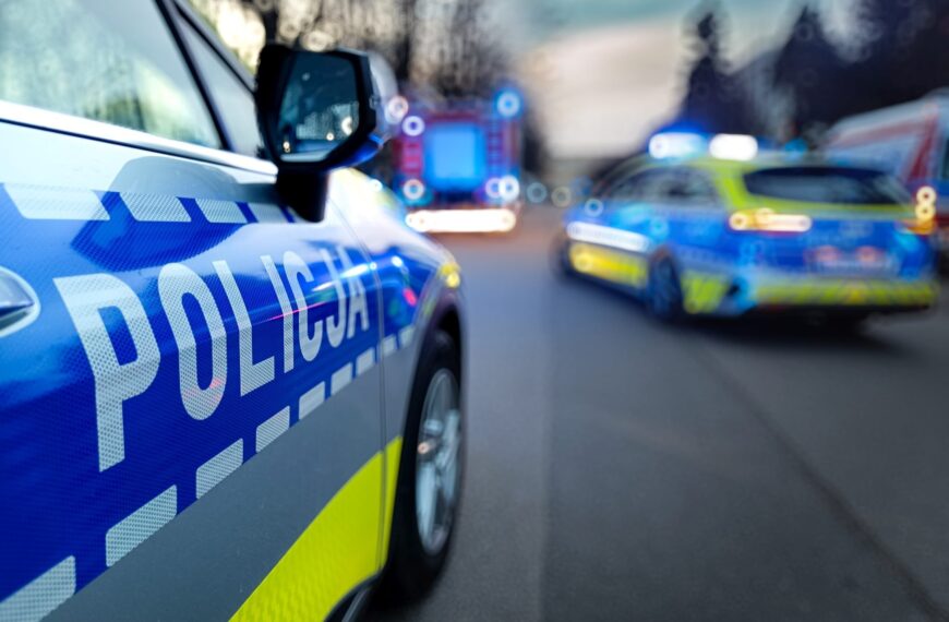 Działania służb w rejonie Życzyna. Zawiadomienie od dyżurnego ruchu o zniszczonym torowisku.