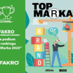 FAKRO zdobywa czołowe miejsce w rankingu „Najlepsza Marka 2025”