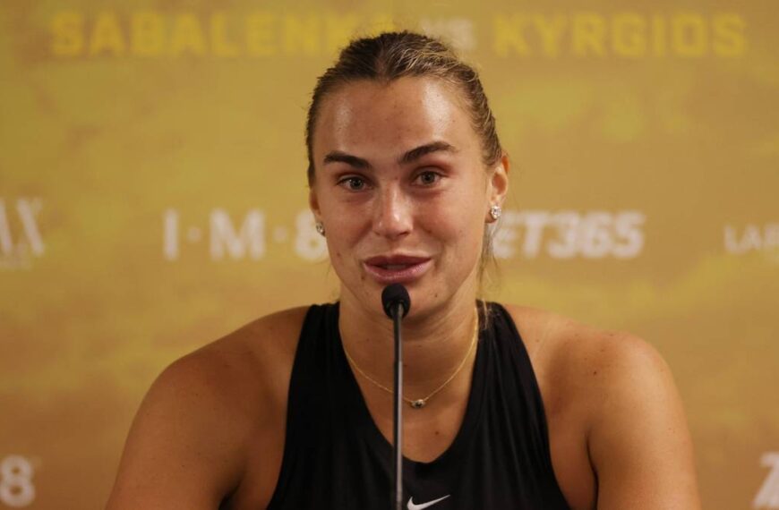 Sabalenka uległa Kyrgiosowi. Oto jak skomentowała pojedynek z tenisistą. „Stał się nerwowy”