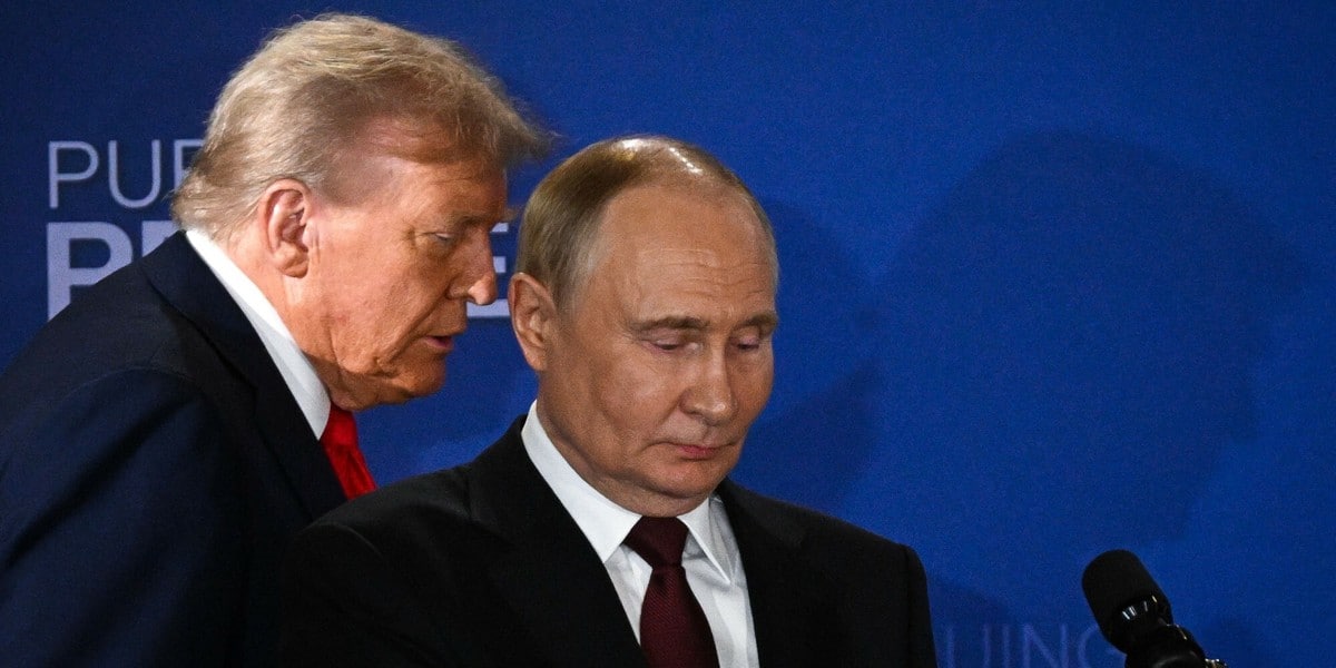 Donald Trump i Władimir Putin na Alasce, sierpień 2025 r. 