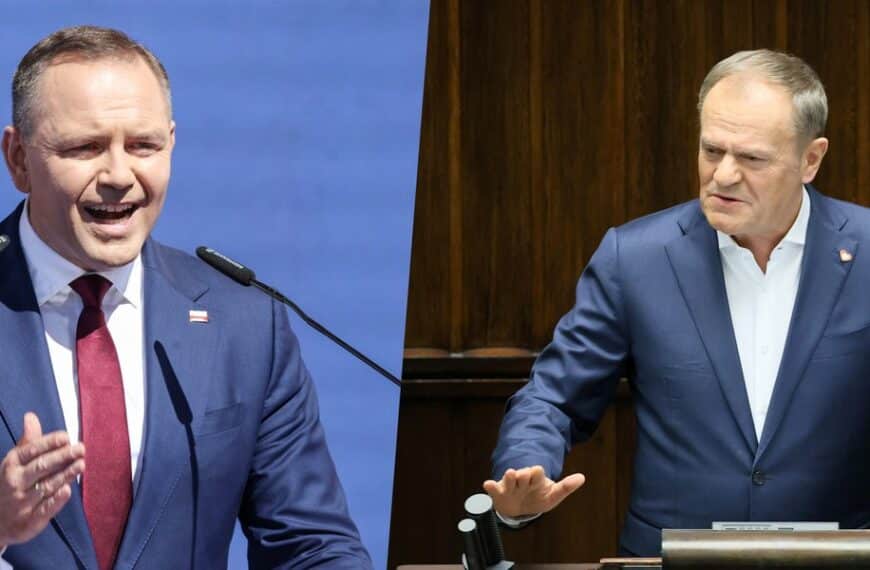 Polskie życie 2 Badanie opinii: Podobne notowania Karola Nawrockiego i Donalda Tuska