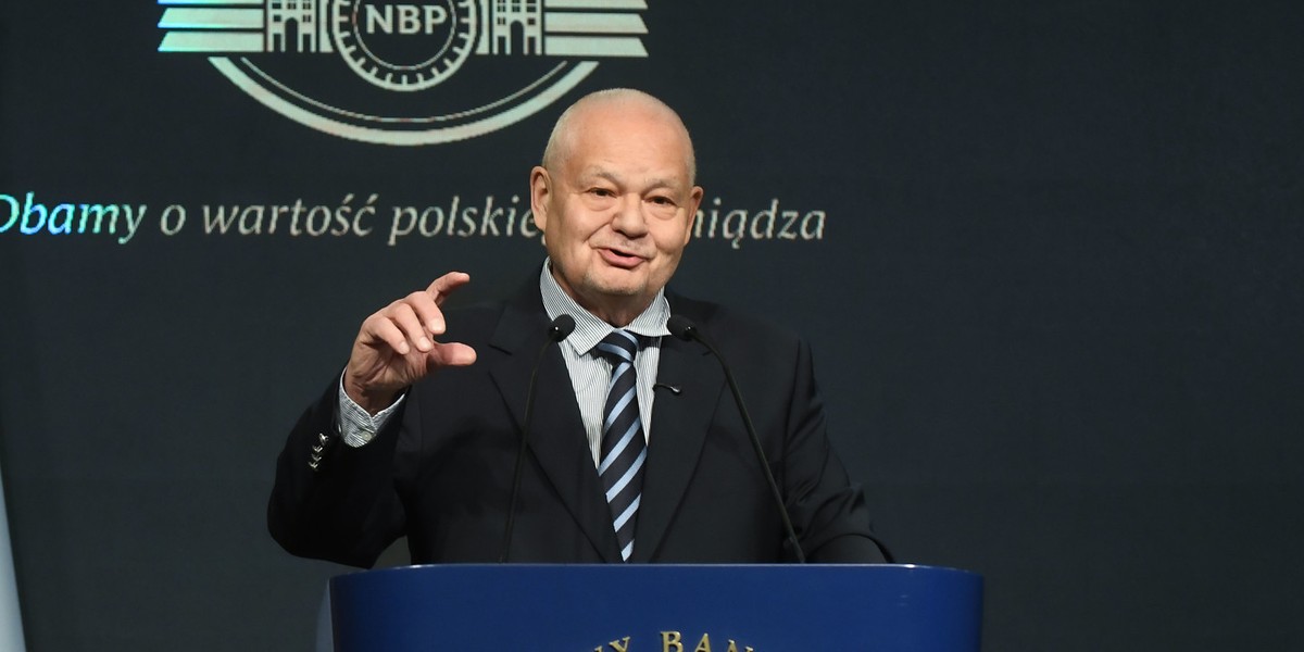 Prezes NBP Adam Glapiński