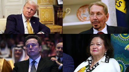 Najwięksi wygrani i przegrani 2025 r. Tak hossa na giełdach zmieniła ranking miliarderów