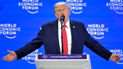 Donald Trump mówi w Davos o gospodarce. Sprawdzamy jego słowa
