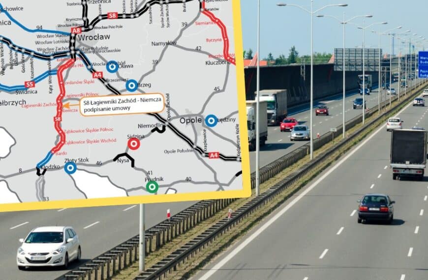 Finalny fragment S8 pod Wrocławiem – budowa wystartowała. 9 km za przeszło&hellip;
