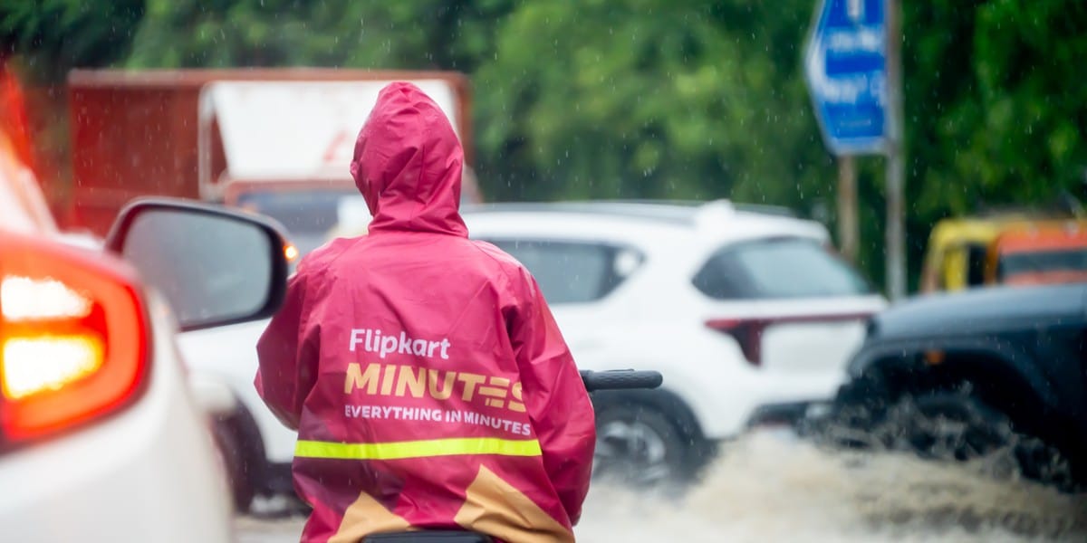 Flipkart, spółka amerykańskiego Walmartu, po sugestii rządu zrezygnowała z reklamowania się, że dowozi w 10 minut