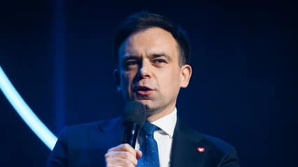 Polski minister pytany w Davos o przyjęcie euro i prywatyzację spółek. Andrzej Domański wprost