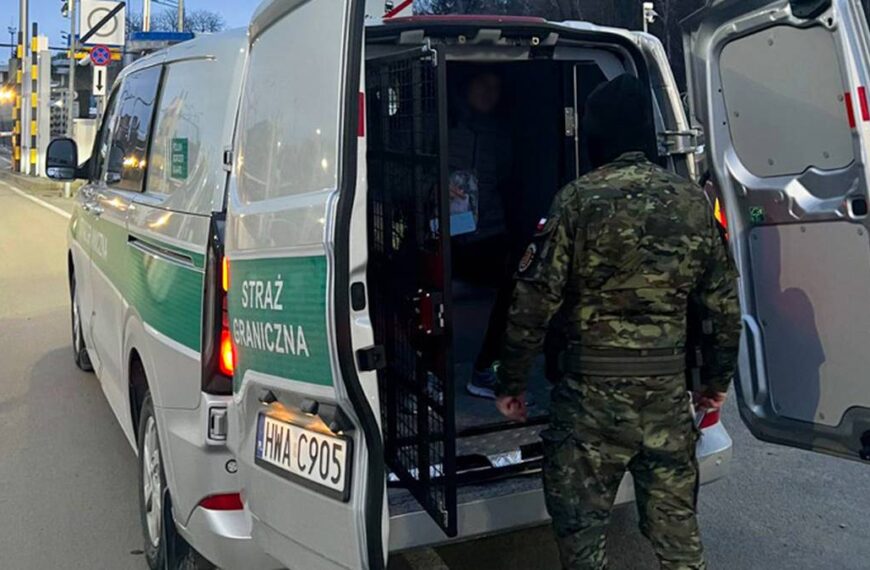 Związek z Polką nie pomógł. Pogranicznicy zatrzymali obcokrajowca.