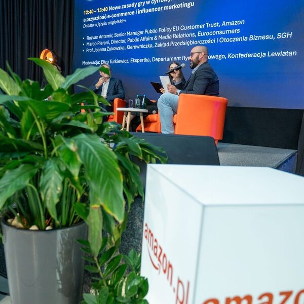 Amazon wzywa do przemyślanych przepisów. Nadrzędna ochrona klientów.