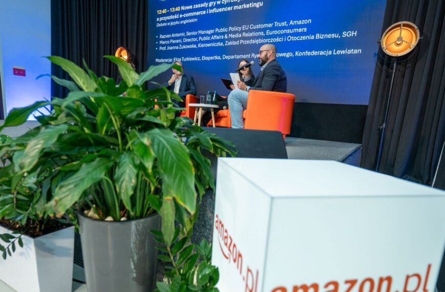 Amazon wzywa do przemyślanych przepisów. Nadrzędna ochrona klientów.