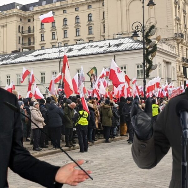 Spór o SAFE. Manifestacja przed siedzibą głowy państwa i nadzwyczajna&hellip;