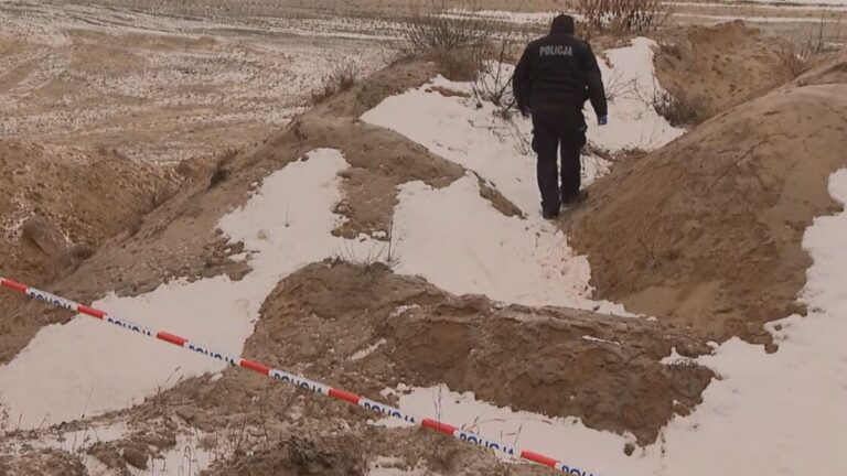 Napotkano ludzkie kości w kopalni kruszywa. "Porzucone ciało" 12