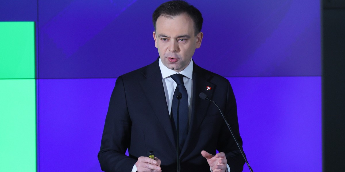 Minister finansów Andrzej Domański