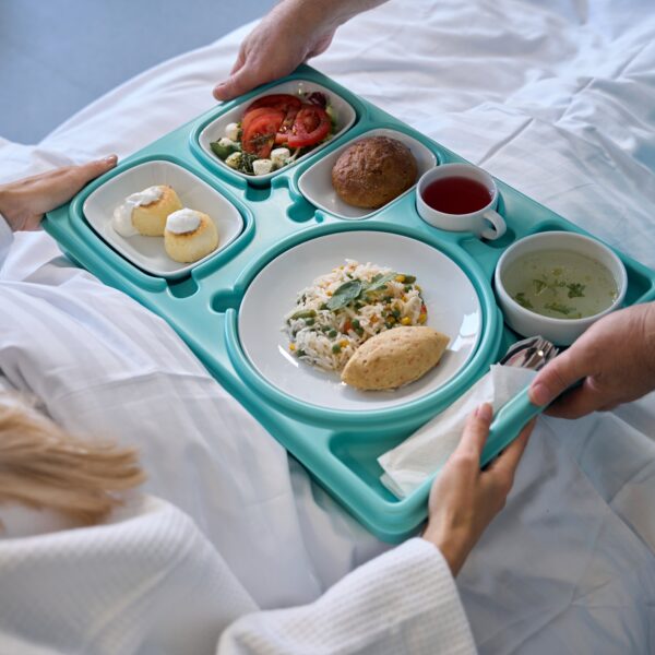 Polskie życie 53 Gliwice: Szpital prezentuje dania, a użytkownicy sieci są pod wrażeniem.