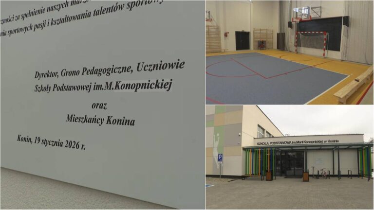 Uroczysta tablica w stylu Barei. Ludziom rzuca się w oczy coś innego. 3