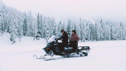 To nie żart. Z okazji zimowych igrzysk olimpijskich rusza Uber Snowmobile