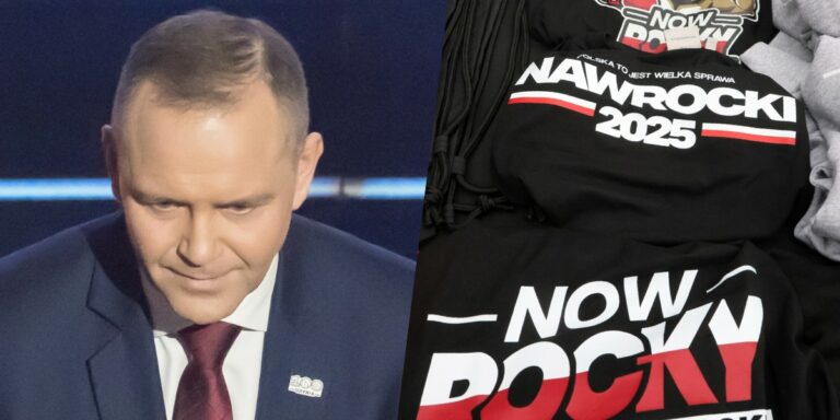 Kontrowersje wokół "Nowrocky". Nawrocki: T-shirt był od fotoreportera. 13