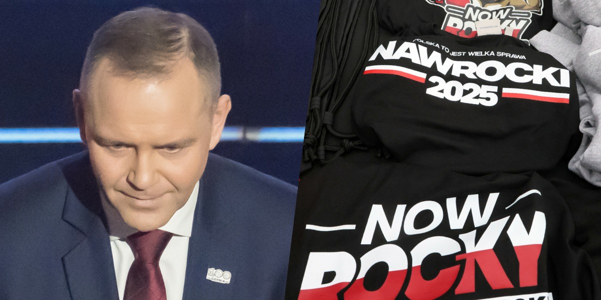Karol Nawrocki stwierdził, że zżył się z marką "Nowrocky", która promowała go podczas kampanii