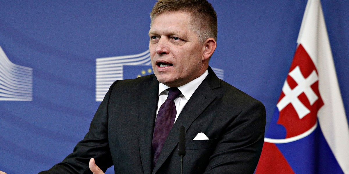 Premier Słowacji Robert Fico