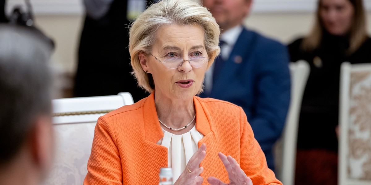 Szefowa Komisji Europejskiej Ursula von der Leyen 