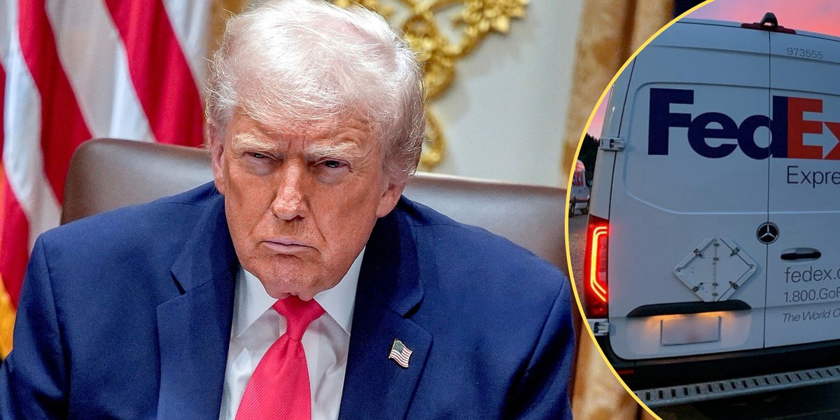 Administracja Donalda Trumpa dostała pozew od firmy FedEx za pobrane cła (Fot. FedEx)