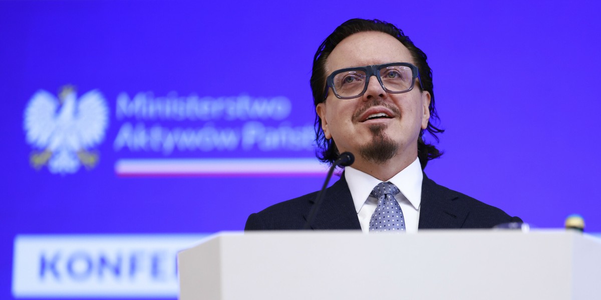 Minister aktywów państwowych Wojciech Balczun