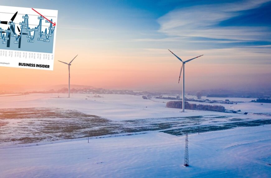 Wiatraki w deficycie. Fatalny styczeń w branży.