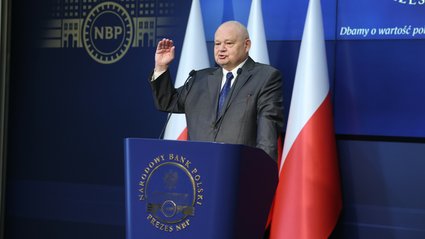 Adam Glapiński o inflacji. "Ogromny sukces wszystkich Polaków"