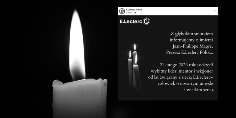 Jean-Philippe Magre odszedł. Szef E.Leclerc Polska, nie żyje. 44 Jean-Philippe Magre odszedł. Szef E.Leclerc Polska, nie żyje. 6